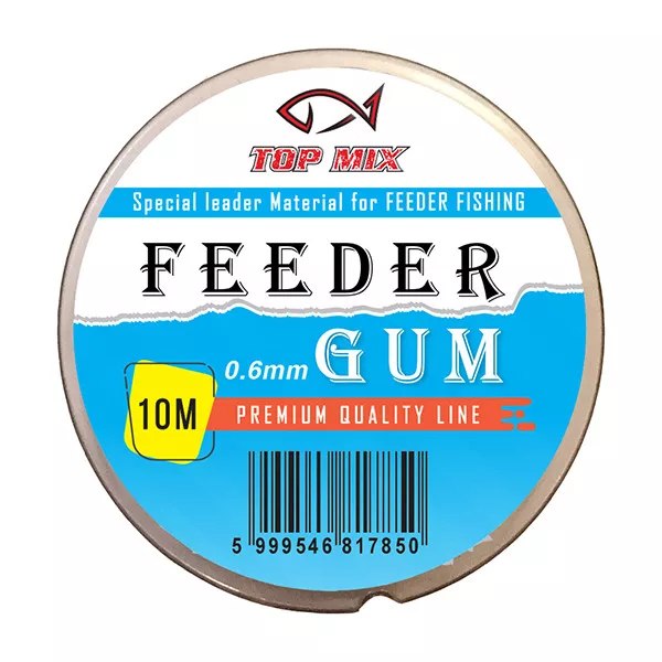 Top Mix 0,6mm Feeder guma 10m Power guma