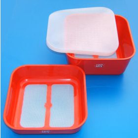 TOP MIX Kutija za mamce, s mrežastim dnom, 1/2L