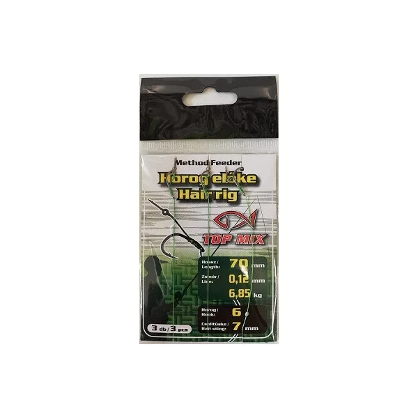 Top Mix 6 Pletena Predvezana Udica S Ušicom I Kontrakukom, S Trnom Za Mamac 3kom