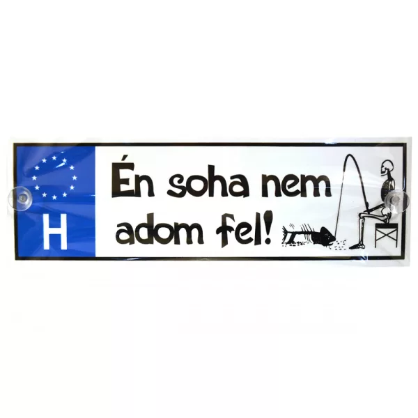 Šala Registarska tablica Nikad ne odustajem…