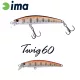 Ima Twing 60S 6cm 6,5gr 004 Gold Yamame Wobbler