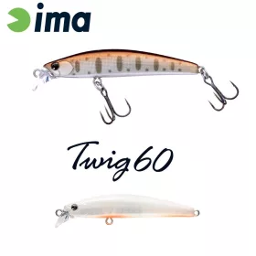 Ima Twing 60S 6cm 6,5gr 011 Pearl Orange Belly Wobbler
