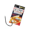 Sasame Koaji Marujiku 80cm 0,22mm 2 Lapkás, Szakállas Előkötött Horog 10db