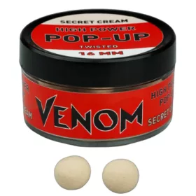 Venom High Power Pop-Up Boilie Secret Cream Bojla 16mm 45g