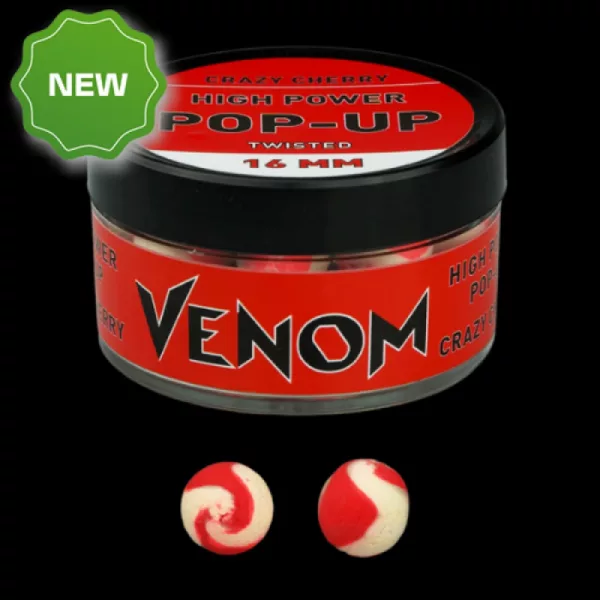 Feedermánia Venom High Power Pop-Up 16mm Crazy Cherry Hranjivi Bojli