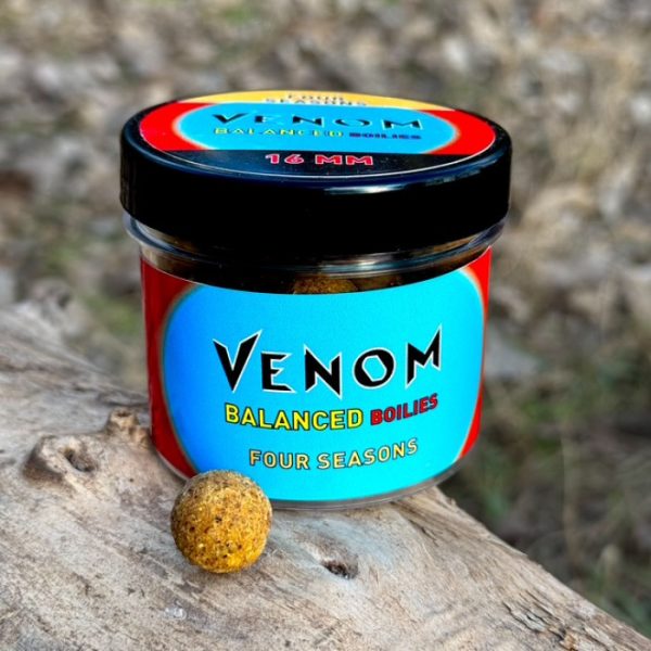 Feedermánia Venom Balanced Boilies Four Seasons 16mm Tonući Mamac za Udicu 100gr
