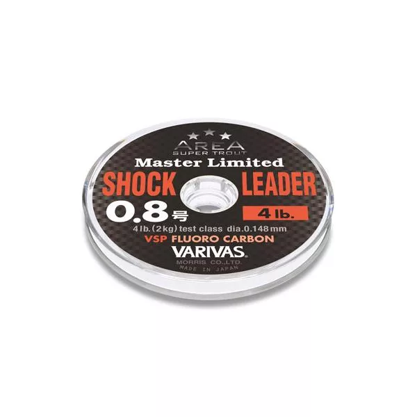 Varivas ShockLeader Fluorocarbon Trout Area VSP 30m 0,117mm 2,5lb Fluorocarbon Predvez