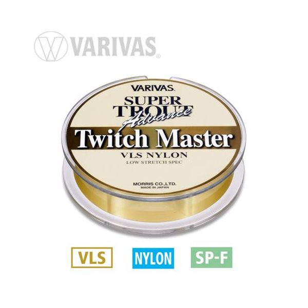 Varivas Super Trout Twitch Master 100m 0,215mm 8lb Gold Monofil Ribolovna struna
