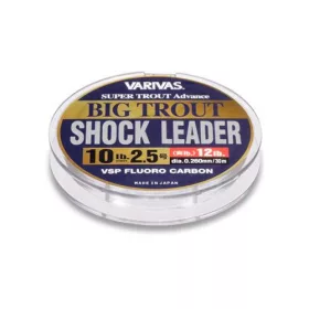   Varivas Big Trout ShockLeader Fluorocarbon VSP 30m 0,310mm 14lb Fluorocarbon Predvez