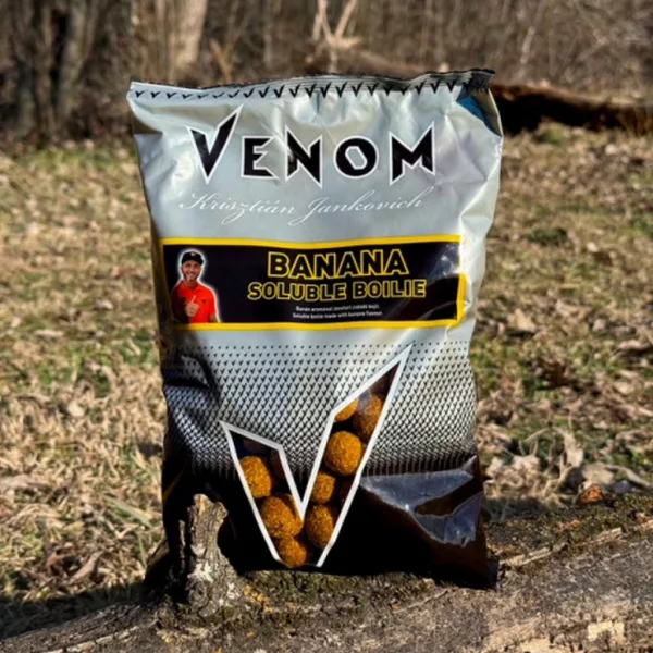 Venom Soluble Boilie 20mm Banana Topiva Boila 900gr