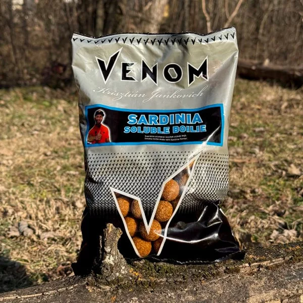 Venom Soluble Boilie 24mm Banana Topiva Boila 900gr