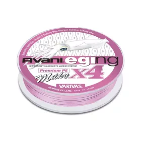   Varivas Avani Eging Premium PE X4 150m #0,6 10lb Milky Pink Upredena Glavna Struna