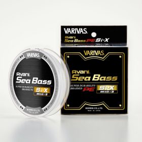   Varivas Avani Sea Bass SI-X PE X8 150m #1,2 25lb Premium White Pletena glavna struna