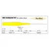 Varivas Suženi Predvez Tapered Leader IWI FHT 6X 4,87m 0,125-0,44mm Predvez Za Muharenje