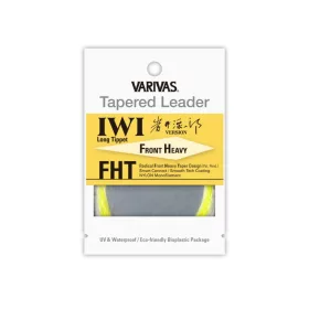   Varivas Sužavajući Predvez Tapered Leader IWI FHT 7X 4,87m 0,104-0,43mm Predvez za mušičarenje