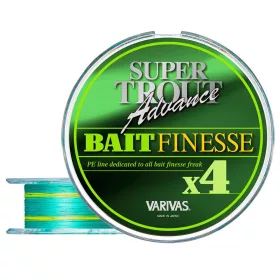   Varivas Super Pastrva Napredak Bait Finesse PE X4 100m #0,6 0,128mm 10,0lb Green Fluo Pletena Glavna Linija