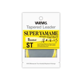   Varivas Konusni Predvez Tapered Leader Super Yamame Flat Butt ST 4,57m 0,165m 4X Flash Yellow Predvez za mušičarenje