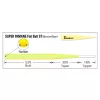 Varivas Konusni Predvez Tapered Leader Super Yamame Flat Butt ST 4,57m 0,128mm 6X Flash Yellow Predvez za mušičarenje