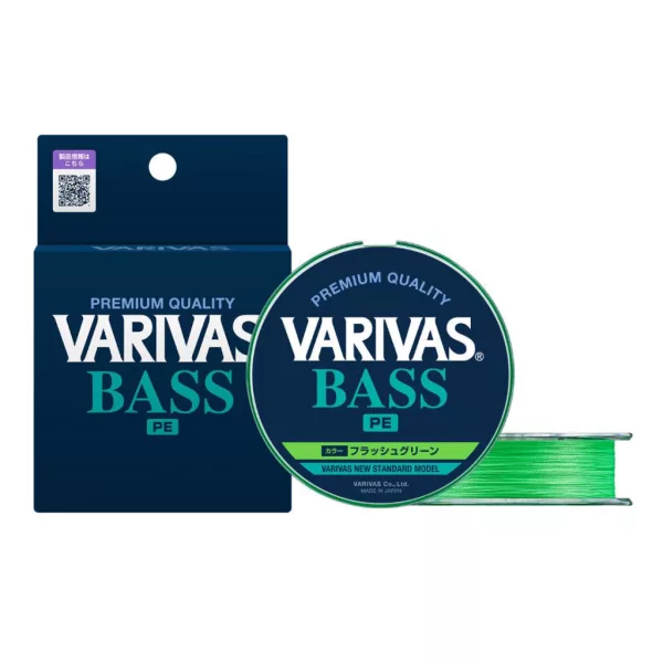Varivas Bass PE X4 150m #2,0 0,218mm 30lb Flash Green Pletena glavna struna