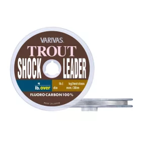   Varivas Trout ShockLeader Fluorocarbon 30m 0,117mm 2lb Fluorocarbon Predvez