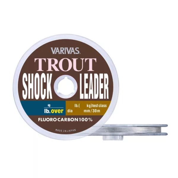 Varivas Trout ShockLeader Fluorocarbon 30m 0,148mm 3lb Fluorocarbon Predvez