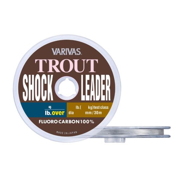 Varivas Trout ShockLeader Fluorocarbon 30m 0,260mm 10lb Fluorocarbon Predvez