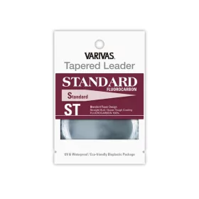   Varivas Suženi Predvez Tapered Leader Standard ST Fluorocarbon 2X 2,74m 0,240-0,55mm Predvez za mušičarenje