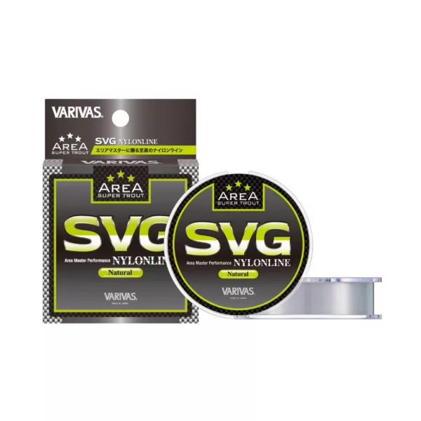 Varivas Super Trout Area SVG 150m 0,098mm 2lb Natural Monofilamentna Glavna Linija