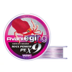   Varivas Avani Eging Max Power PE X9 150m #0,6 14lb Bijelo označavanje Pletena glavna struna