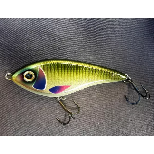WESTIN Swim Glidebait 10cm 34 g Sinking Olds Green Gold Vobler