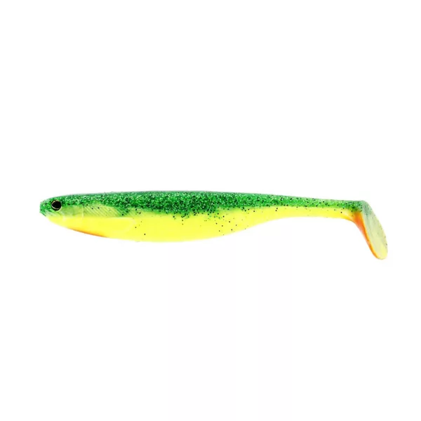 WESTIN ShadTeez Slim 10cm 6g Green Dessert Kutija s 32 komada Plastična varalica