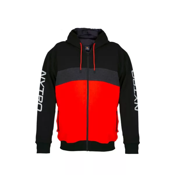 Nytro Zipped Hoody Tri-Color Majica s kapuljačom na patent zatvarač XL