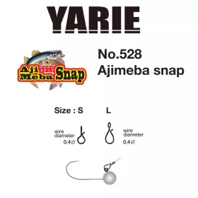 Yarie 528 Ajimeba Fast Snap L 5lb Brza Kopča 7kom