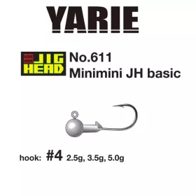 Yarie 611 Mini Basic 4 5,5gr Jig Glava 5kom