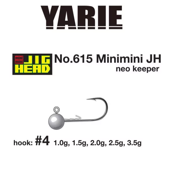 Yarie 615 Mini Neo Keeper 4 2,0gr Jig Glava 5kom