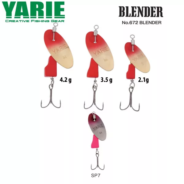 Yarie 672 Blender 2,1gr SP7 Pink/Pink Vrtilica