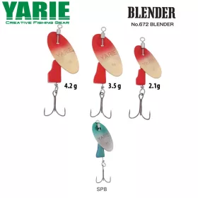 Yarie 672 Blender 3,5gr SP8 Green Grade Rotirajuća varalica