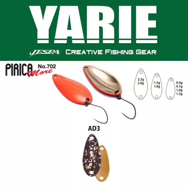 Yarie 702 Pirica More 1,0gr AD3 Sako Pellet Žlica Bljeskalica