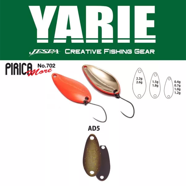 Yarie 702 Pirica More 1,0gr AD5 Algae Žlica varalica