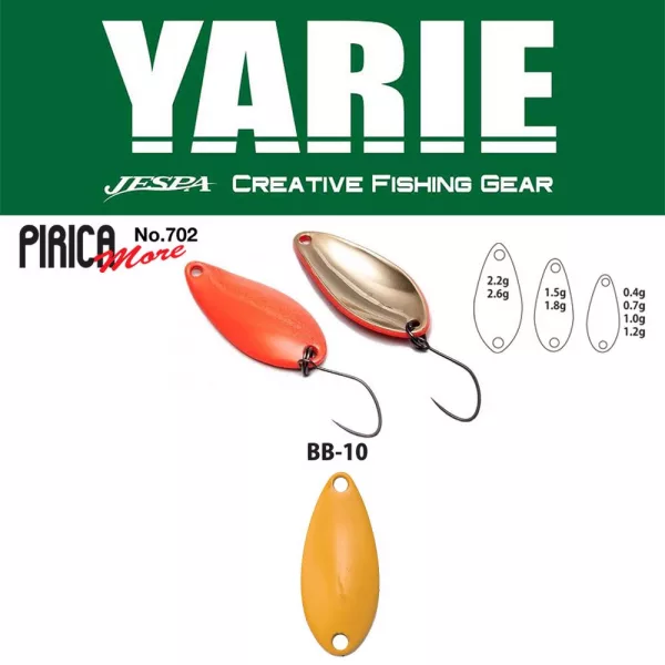 __Yarie__ 702 Pirica More 1,0gr BB10 Mustard žličarka