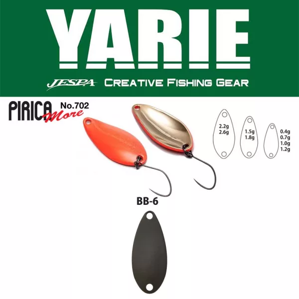 Yarie 702 Pirica More 1,0gr BB6 Dark Olive žlica varalica