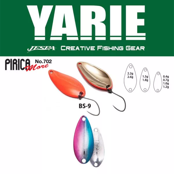 Yarie 702 Pirica More 1,0gr BS9 Blue/Pink žlica varalica