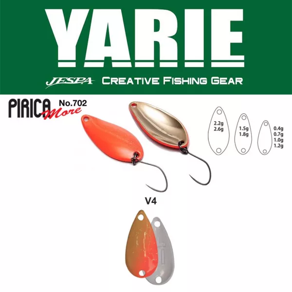 Yarie 702 Pirica More 1,0gr V4 MG Ice Žličasta varalica
