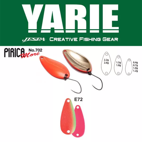 Yarie 702 Pirica More 1,5gr E72 Kids Plum Žlica varalica