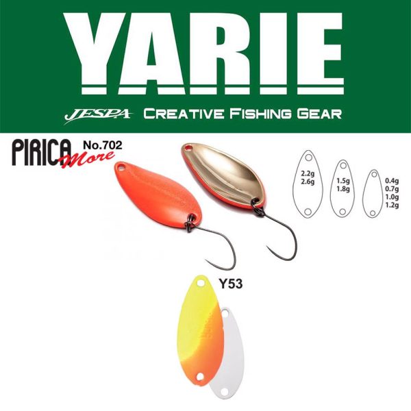 Yarie 702 Pirica More 1,8gr Y53 Lemon/Orange žličasta varalica