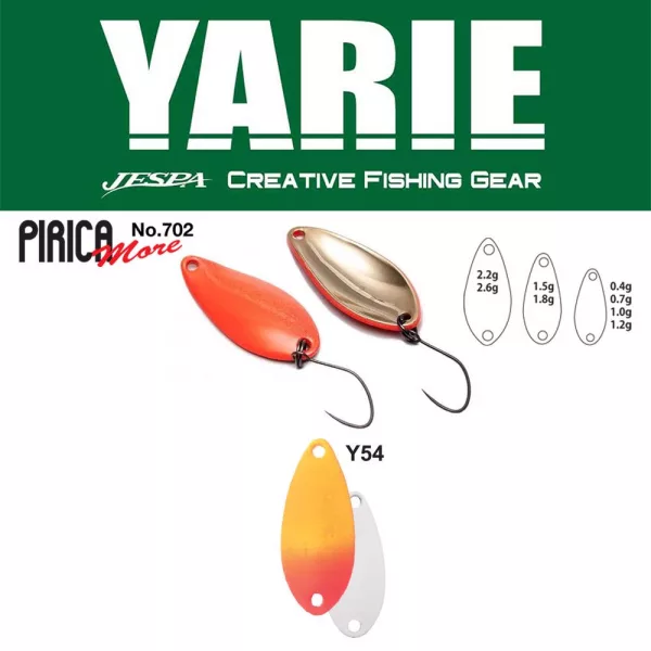 Yarie 702 Pirica More 1,8gr Y54 Orange/Red Žlica varalica