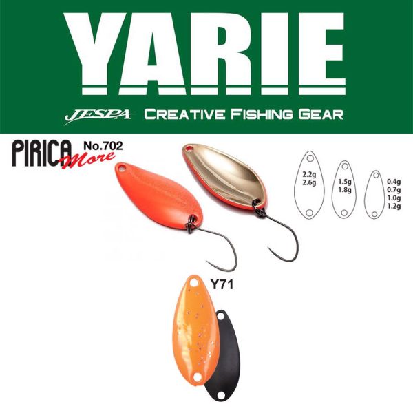 Yarie 702 Pirica More 1,8gr Y71 Orange žlica varalica