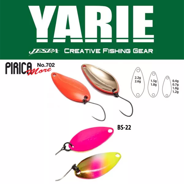 Yarie 702 Pirica More 2,2gr BS-22 Dragon Fruits žlica varalica