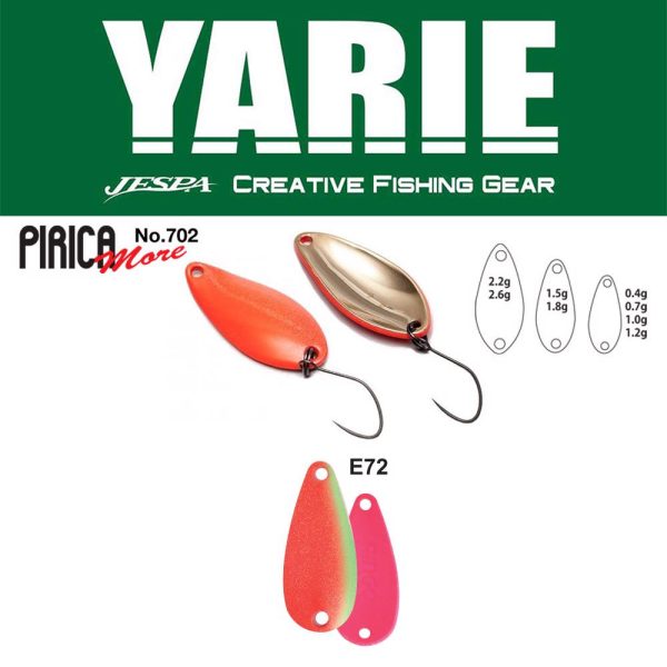 Yarie 702 Pirica More 2,2gr E72 Kids Plum Žlica Varalica