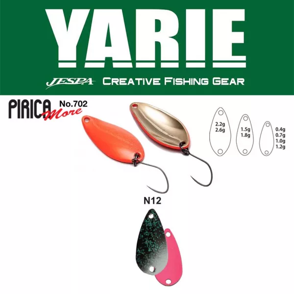 Yarie 702 Pirica More 2,2gr N12 Slash Pink Žlica Varalica